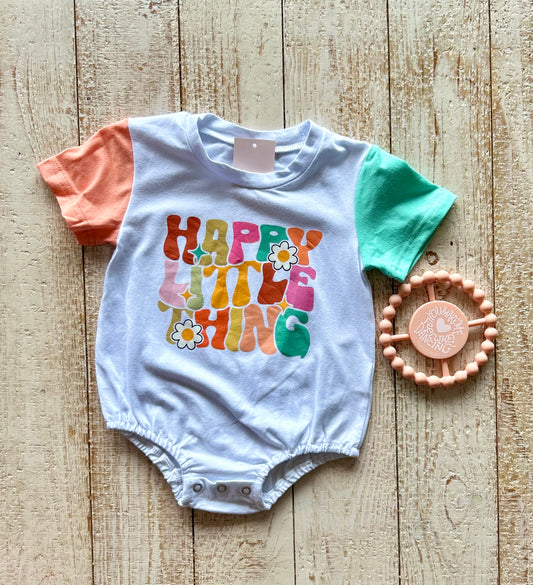 Happy Little Thing Tshirt Onesie