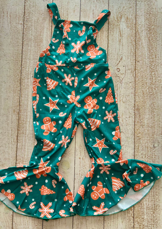 Gingerbread Flare Jumpsuit