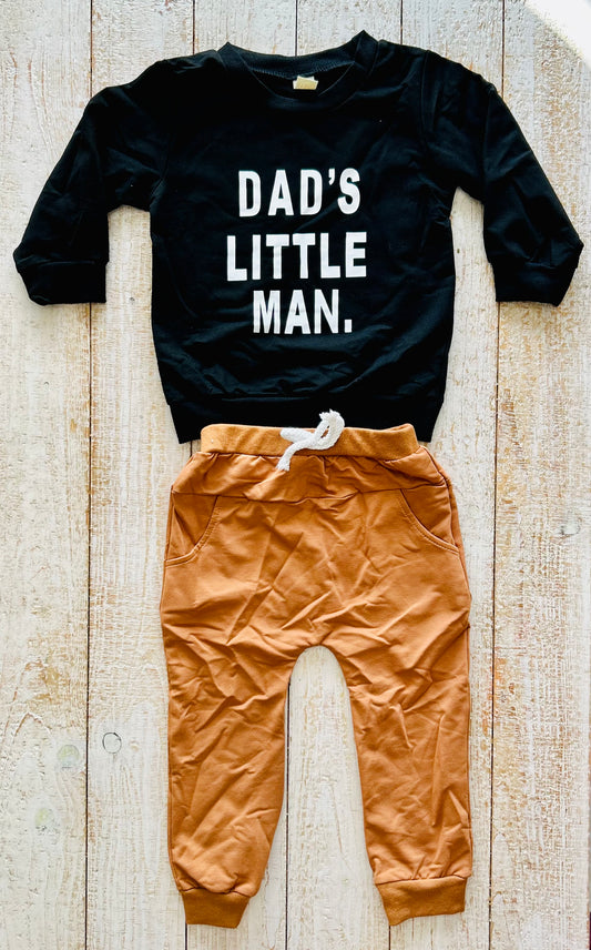 Dad’s Little Man Sweats